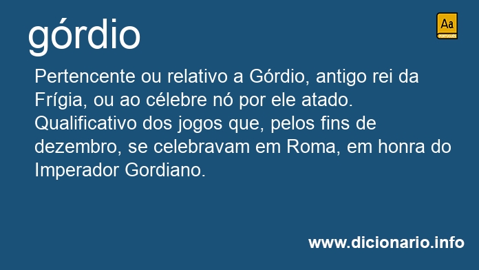 Significado de grdia