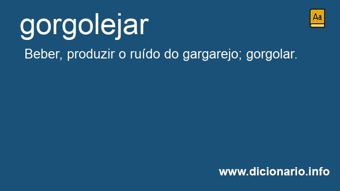 Significado de gorgolejam