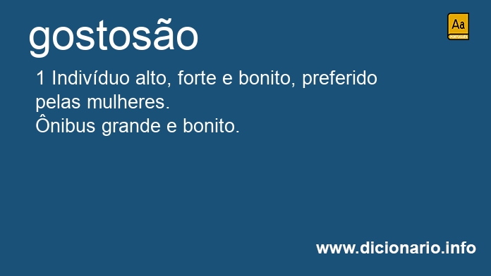 Significado de gostoso