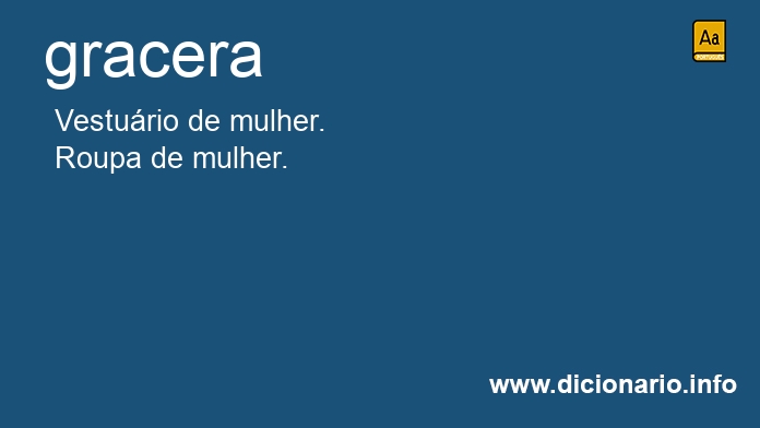 Significado de gracera