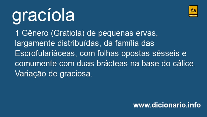 Significado de gracola