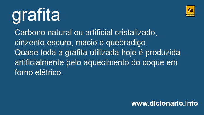 Significado de grafita