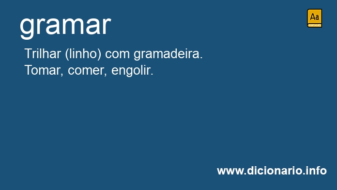 Significado de gramai