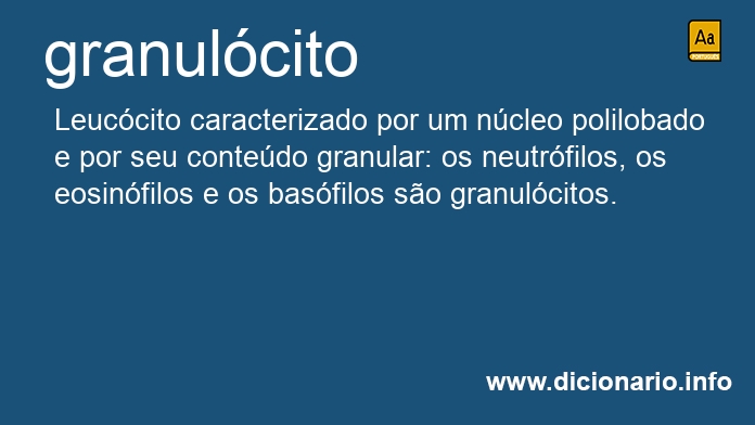 Significado de granulcitos