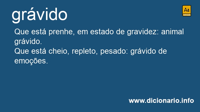 Significado de grvidos