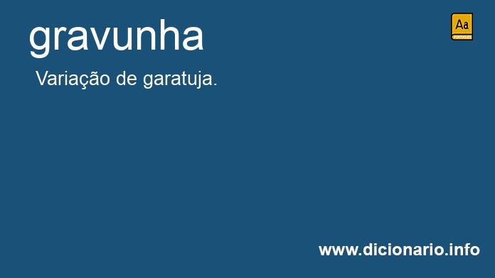 Significado de gravunha