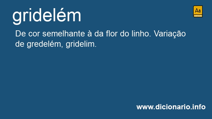 Significado de gridelm