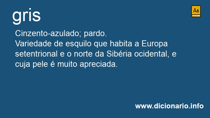 Significado de gris