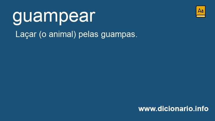 Significado de guampear