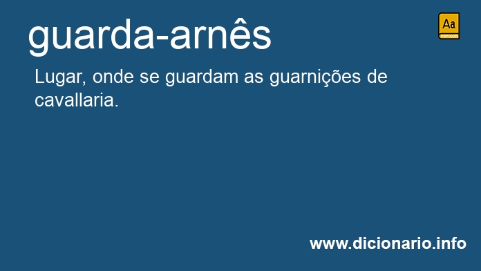 Significado de guarda-arns