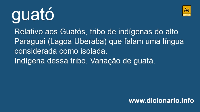 Significado de guat