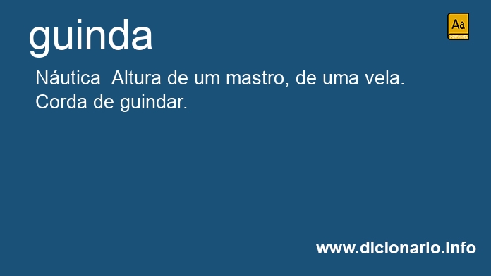 Significado de guinda