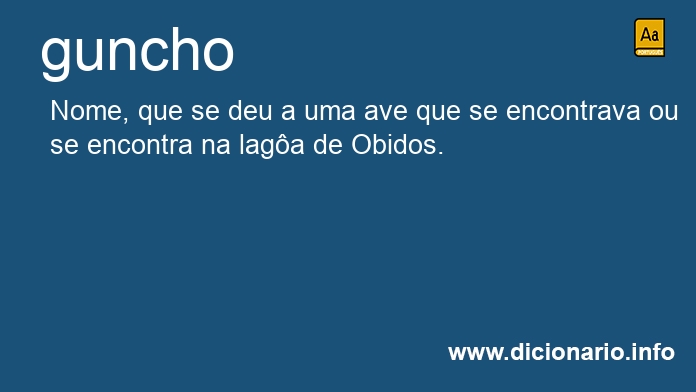 Significado de guncho