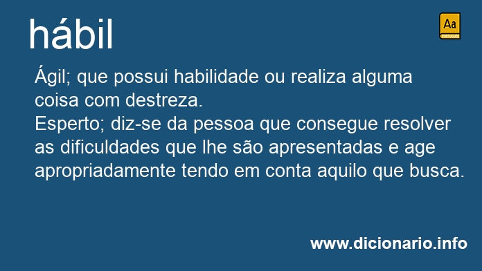 Significado de hbil