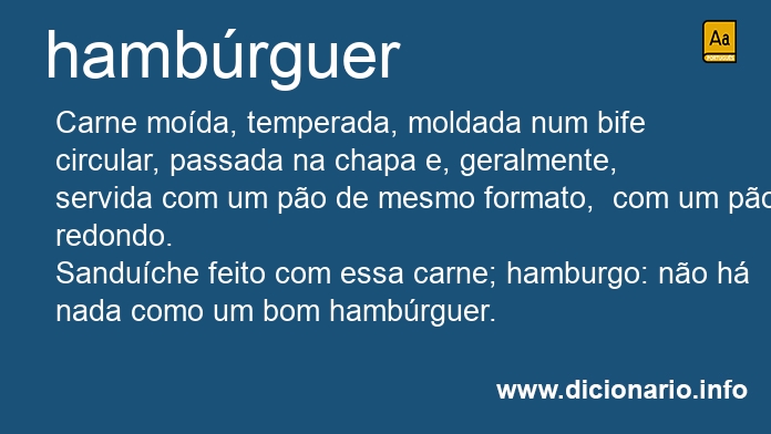 Significado de hambrgueres