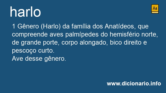 Significado de harlo