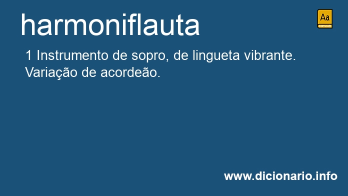 Significado de harmoniflauta