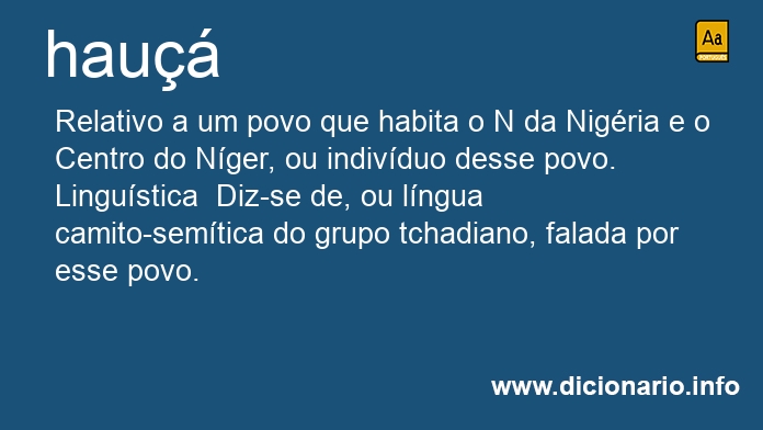 Significado de hau