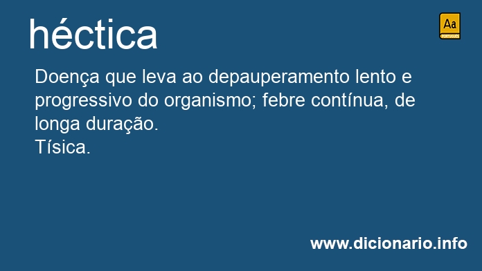 Significado de hctica