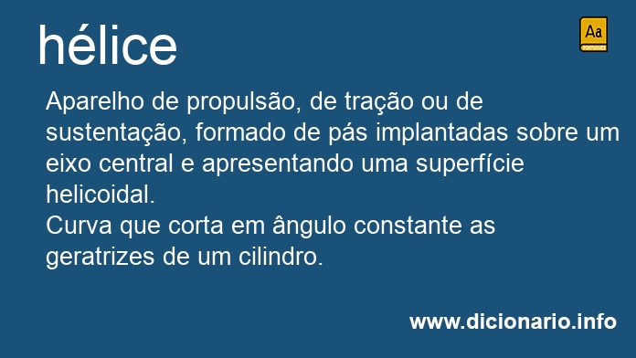 Significado de hlice