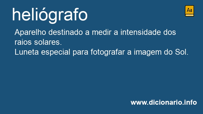 Significado de heligrafos