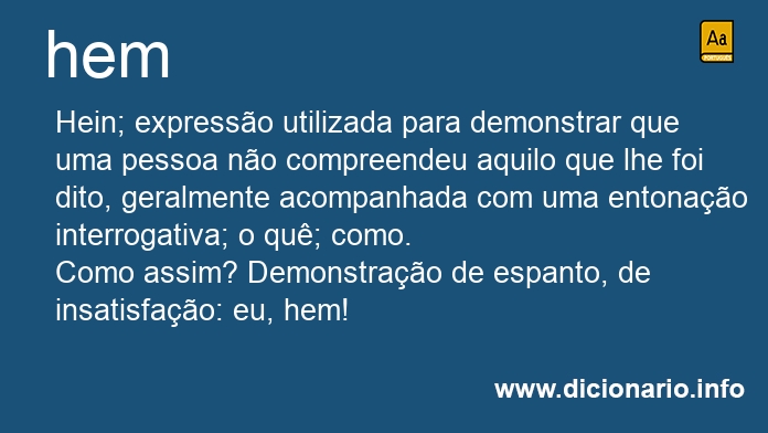 Significado de hem