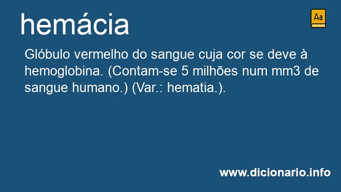 Significado de hemcia