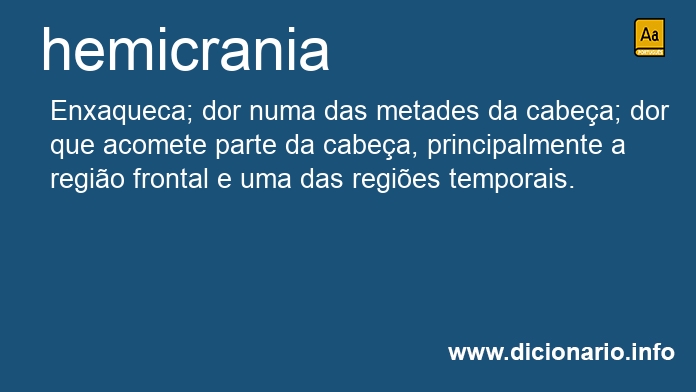 Significado de hemicrania