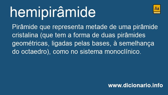 Significado de hemipir�mide