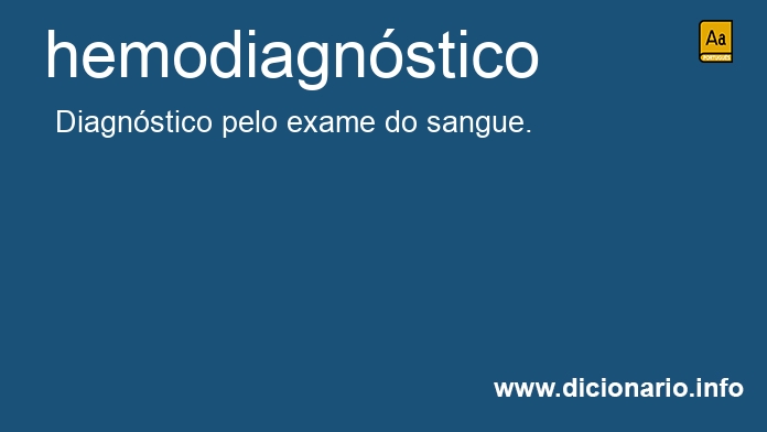 Significado de hemodiagnstico
