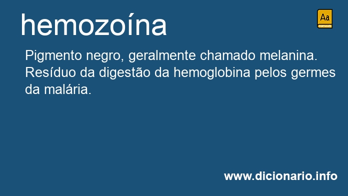 Significado de hemozona