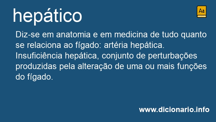 Significado de hepticos