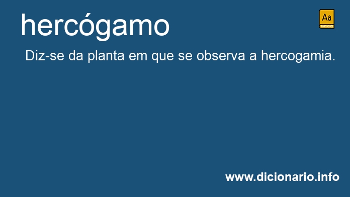 Significado de hercgamo