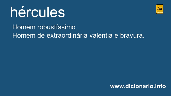 Significado de hrcules