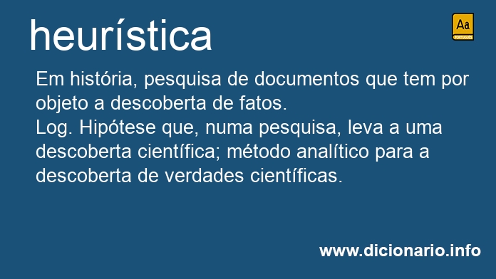 Significado de heurstica