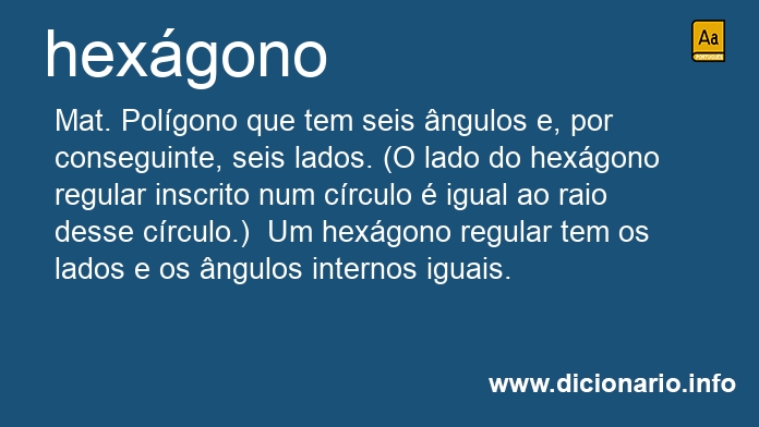 Significado de hexgonos