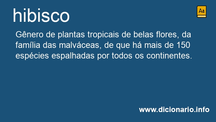 Significado de hibisco