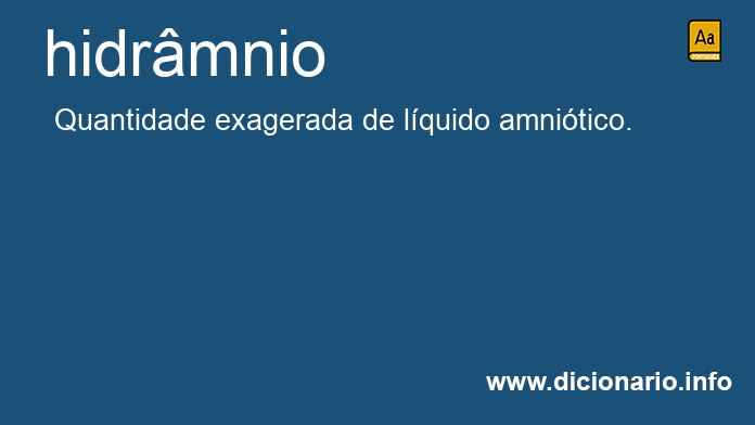 Significado de hidrmnio