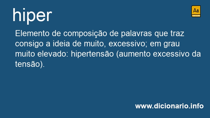 Significado de hiper