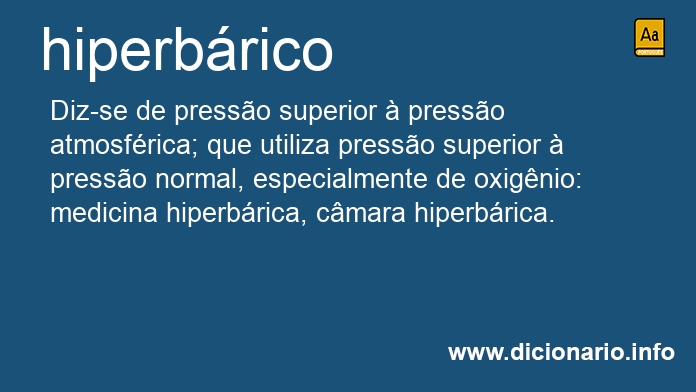 Significado de hiperbrico