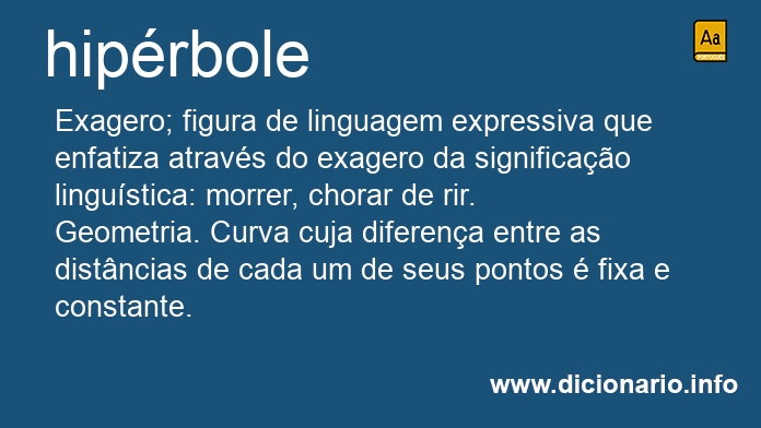 Significado de hiprbole