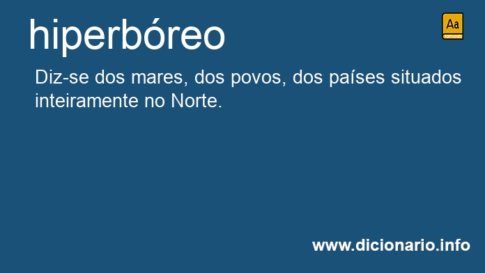 Significado de hiperbrea