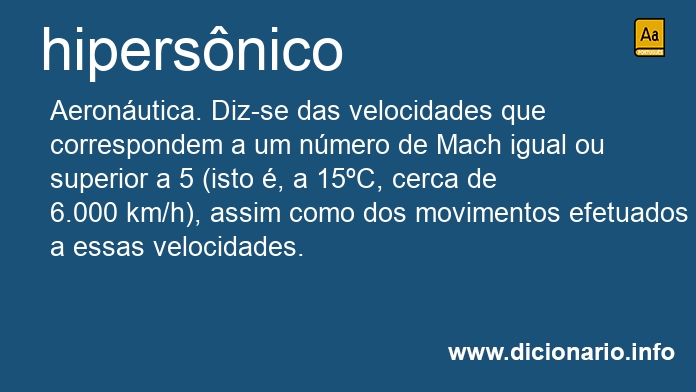 Significado de hipersnica