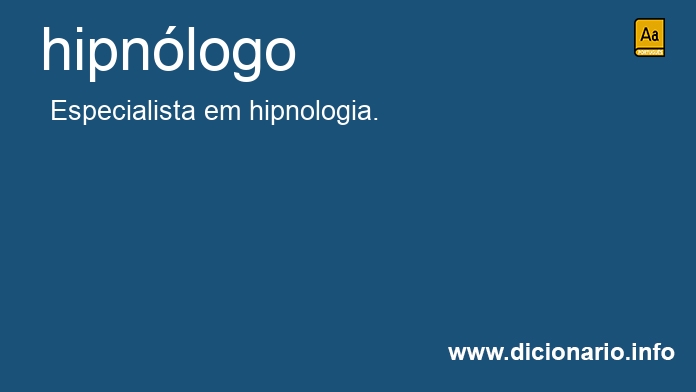 Significado de hipnlogo