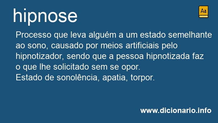 Significado de hipnoses