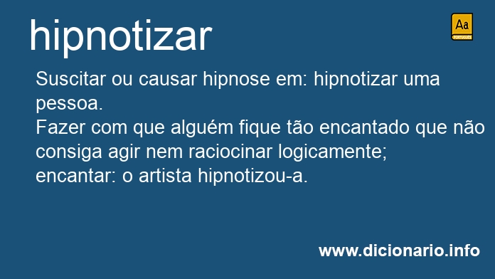 Significado de hipnotizasses