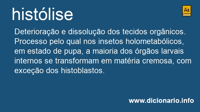 Significado de histlise