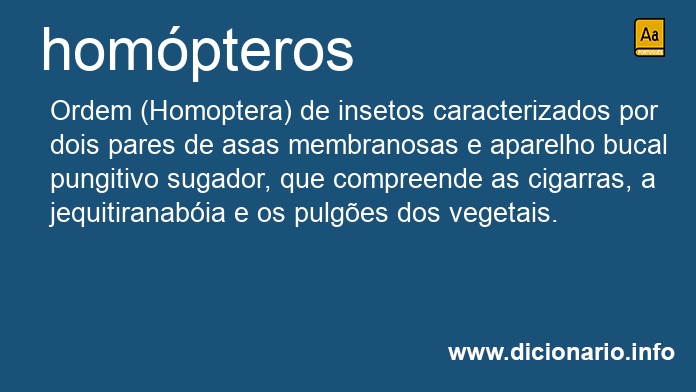 Significado de hompteros