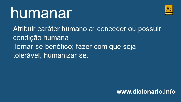 Significado de humanaram
