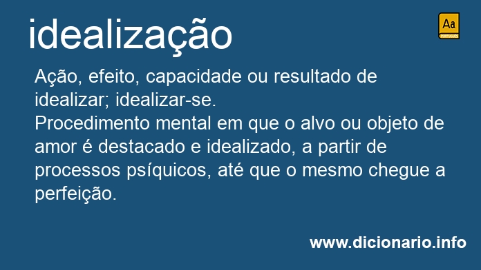 Significado de idealizao